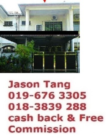 Terrace House For Auction at Taman Perwira Jaya