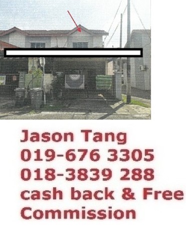 Terrace House For Auction at Taman Scientex