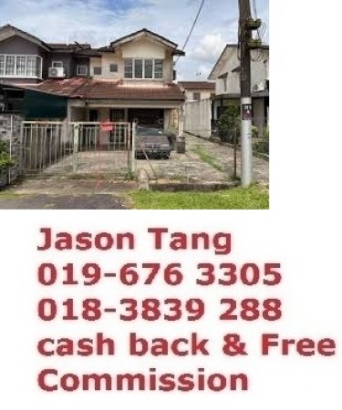 Terrace House For Auction at Taman Cahaya Masai