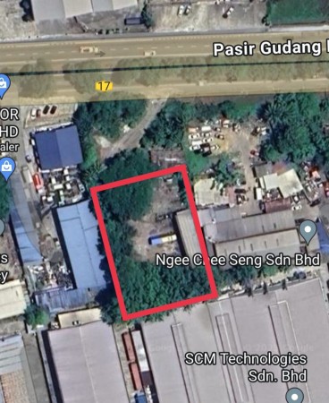 Industrial Land For Rent at Tampoi