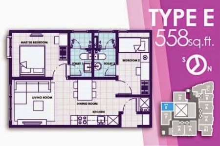 Serviced Residence For Auction at Residensi Gombak 126