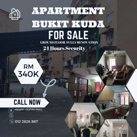 Apartment For Sale at Bukit Kuda Apartment