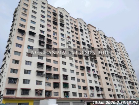 Flat For Auction at Selayang Mulia Apartment Mawar & Teratai
