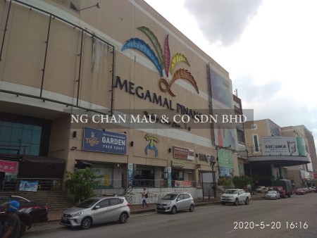 Retail Space For Auction at Megamall Penang