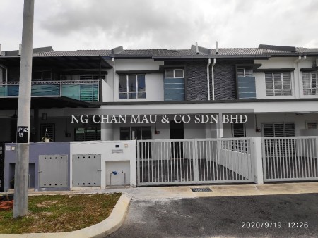 Terrace House For Auction at Hill park @ Shah Alam North