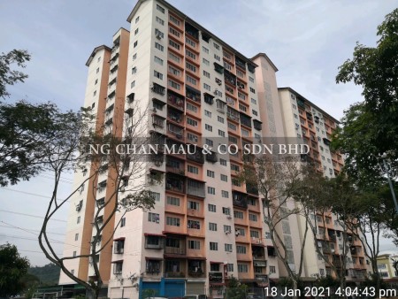 Apartment For Auction at Pangsapuri Kenanga
