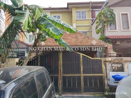 Terrace House For Auction at Taman Subang Intan