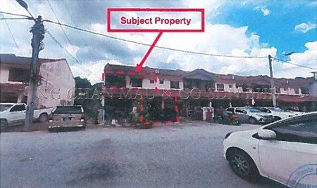 Terrace House For Auction at Kemensah