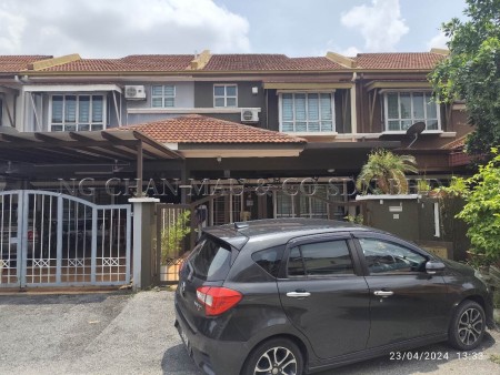 Terrace House For Auction at Taman Prima Tropika