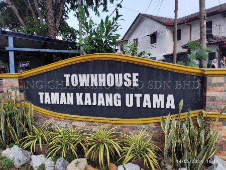 Terrace House For Auction at Taman Kajang Utama