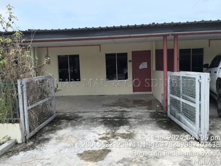 Terrace House For Auction at Taman Perwira Biah