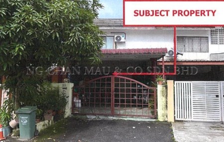 Terrace House For Auction at Taman Mawar