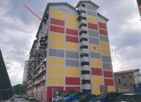 Apartment For Auction at Pangsapuri Laksamana Jaya