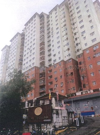 Apartment For Auction at Pangsapuri Damai Mewah