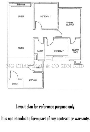 Apartment For Auction at Vista Danau Kota Residensi