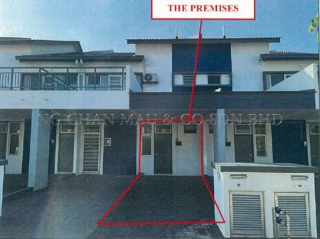 Terrace House For Auction at Kita Mekar