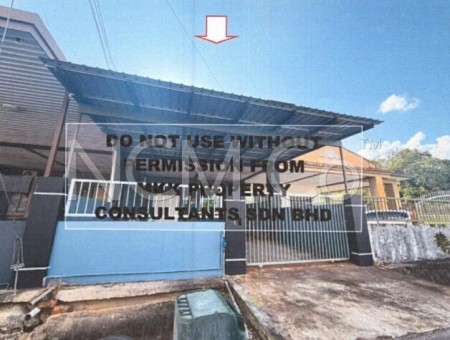 Terrace House For Auction at Sibu