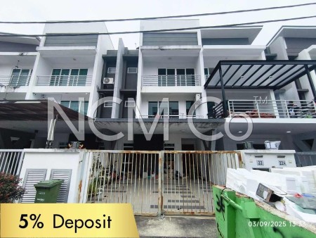Terrace House For Auction at Bandar Baru Peramu