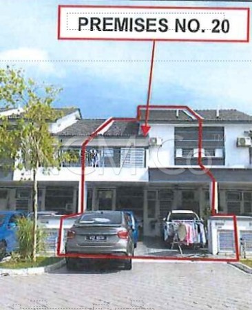Terrace House For Auction at Kita Bayu