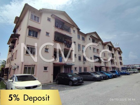 Apartment For Auction at Taman Langat Murni Apartment