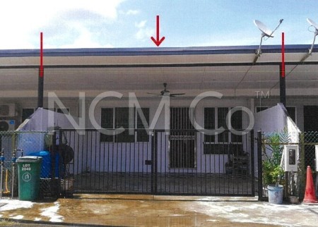 Terrace House For Auction at Sibu