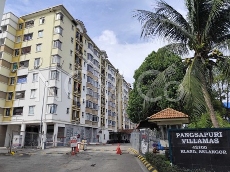 Apartment For Auction at Pangsapuri Villamas