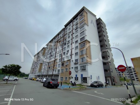 Apartment For Auction at Pangsapuri Selangorku Cendana