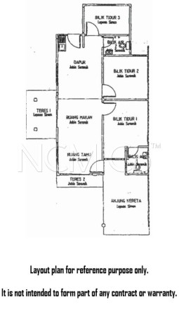 Terrace House For Auction at Bernam Jaya