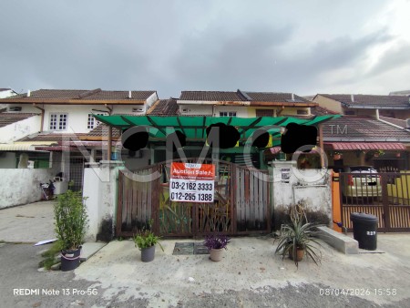 Terrace House For Auction at Taman Medan
