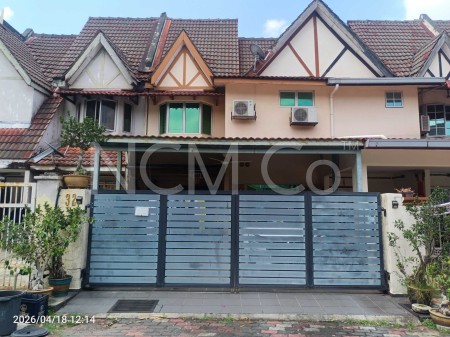 Terrace House For Auction at Taman Lembah Maju