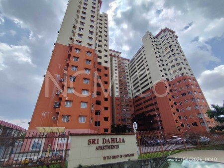 Apartment For Auction at Sri Dahlia Apartment