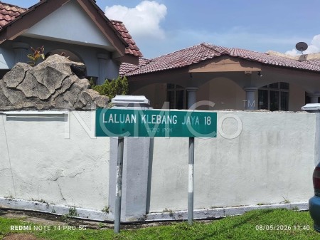 Terrace House For Auction at Taman Klebang Jaya