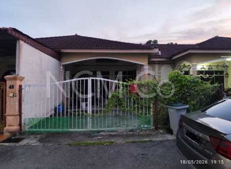 Terrace House For Auction at Taman Terendak Permai