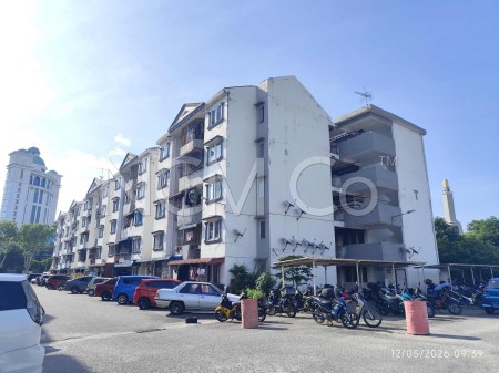 Flat For Auction at Apartment Permata (Bandar Perda)