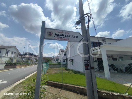 Terrace House For Auction at Taman Lazuli