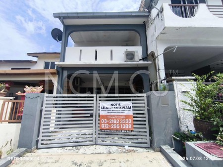 Terrace House For Auction at Taman Bukit Kajang Baru