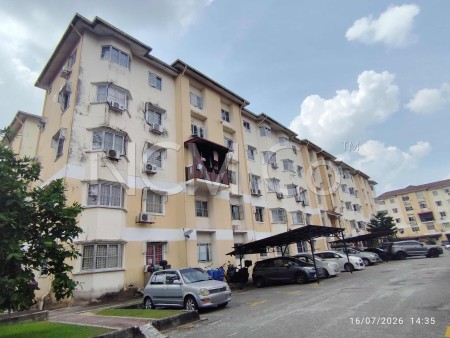 Apartment For Auction at Pangsapuri Flora III