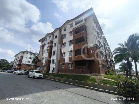 Apartment For Auction at Pangsapuri Seri Mawar
