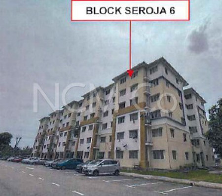 Apartment For Auction at Pangsapuri Seroja