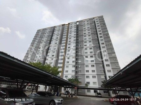 Apartment For Auction at Pangsapuri Kemuning Aman