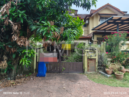 Terrace House For Auction at Taman Bukit Subang