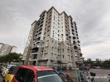 Apartment For Auction at Pangsapuri Indah Taman Air Tawar Indah