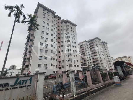 Apartment For Auction at Pangsapuri Jati 1