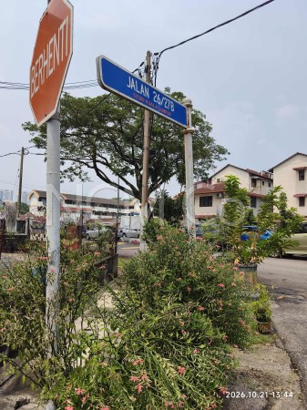Terrace House For Auction at Desa Setapak