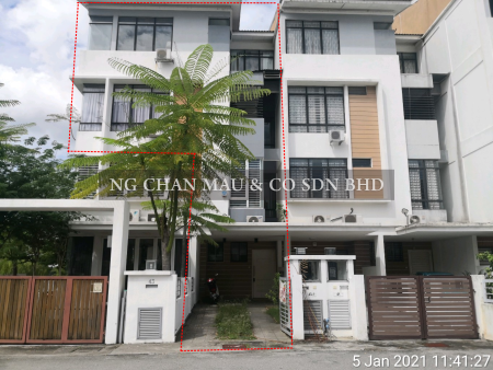 Terrace House For Auction at Taman Tasik Prima