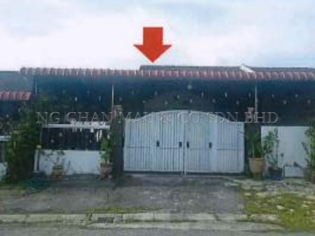 Terrace House For Auction at Medan Klebang Restu