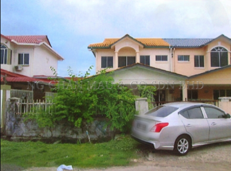 Terrace House For Auction at Sandakan