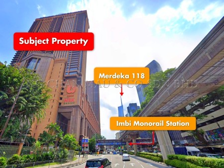 Retail Space For Auction at Berjaya Times Square