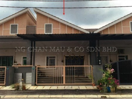 Terrace House For Auction at Taman Kinding Flora