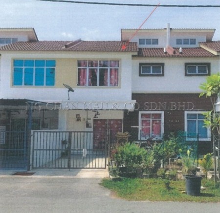 Terrace House For Auction at Taman Bunga Raya